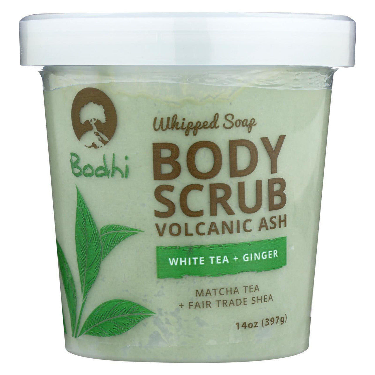 Bodhi White Tea and Ginger Body Scrub, 14 Oz